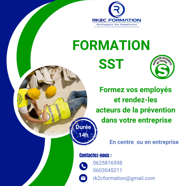 Formation Initiale SST Sauveteur Secouriste du Travail à la Valette du Var (83)